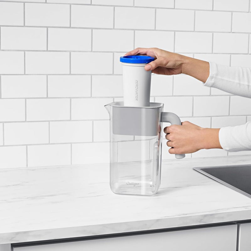 Culligan فلتر استبدال بتقنية زيرووتر 3-pack، فلتر مياه متقدم 5 مراحل - معتمد من IAPMO لتقليل الرصاص، إجمالي PFAS (مواد كيميائية دائمة)، الزئبق، الفلورايد، والكلور - Image 2